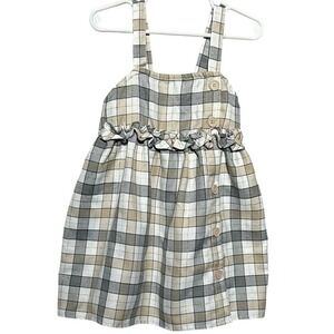 Sweet Heart Rose Sleeveless Square Neck Sundress 4T